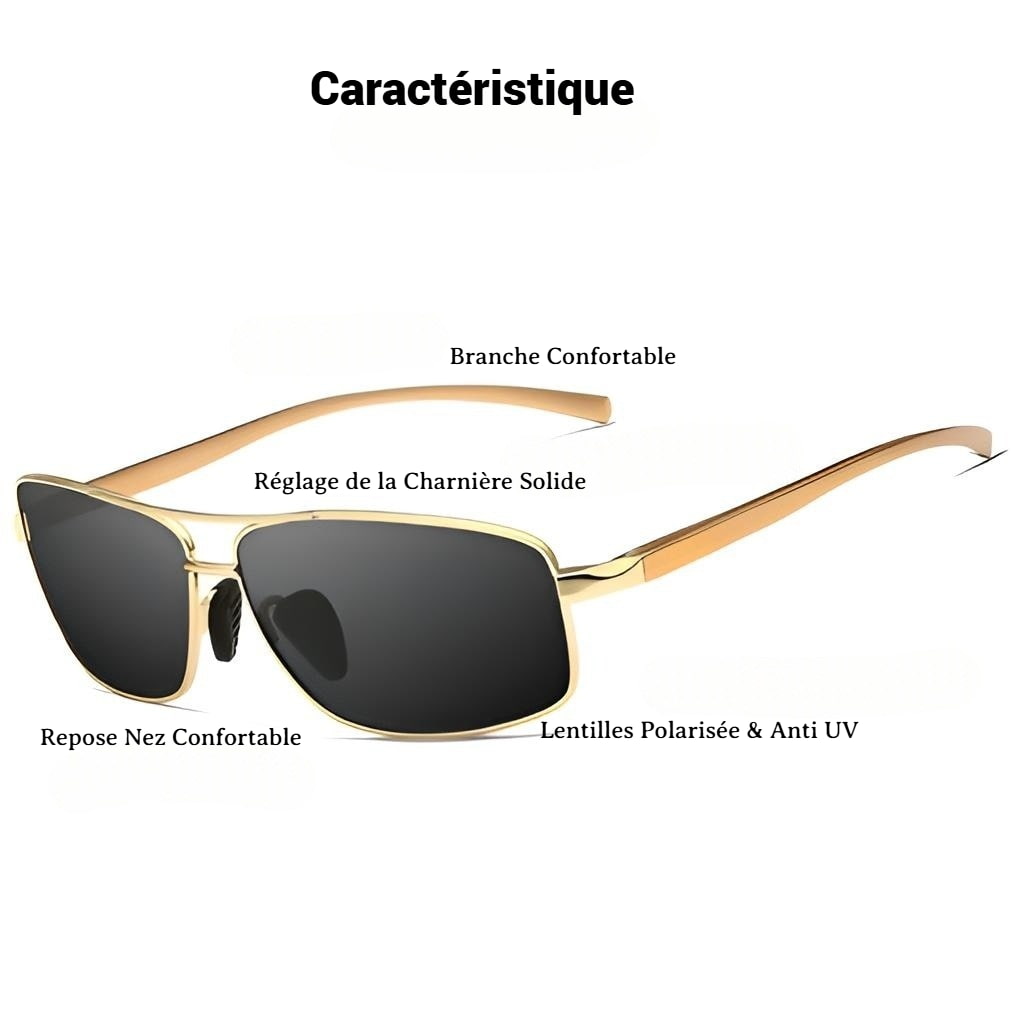 Lunettes de Protection Solaire Polarisée au Style Moderne – Image 5