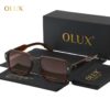 Lunettes de Soleil Marron Look Sophistique