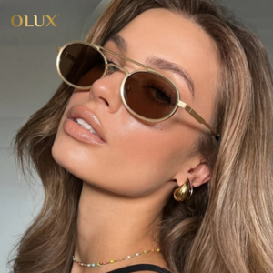 Lunettes de soleil Anti UV pour femme, Design luxueux