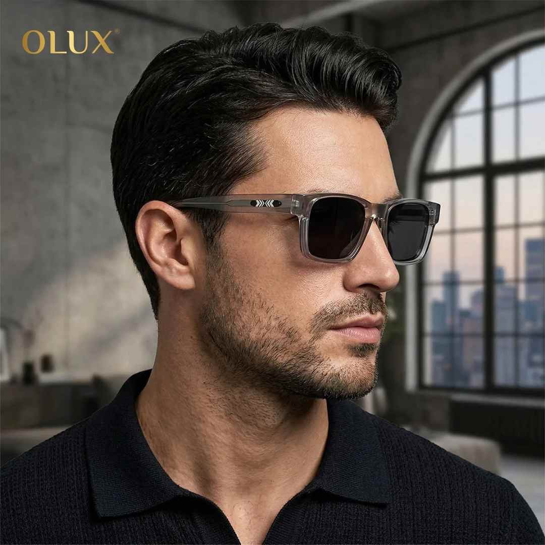 Lunettes de soleil polarisées pour hommes Look tendance