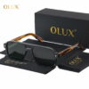 Lunettes de soleil Anti UV pour hommes de Tendance