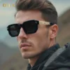 Lunettes de soleil polarisées pour hommes ,Élégance et protection
